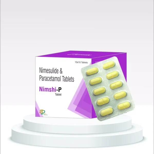 Nimshi-P Tablets: Nimesulide & Paracetamol Combination (10x10 Tablets)